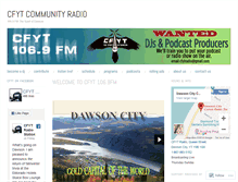 Tablet Screenshot of cfyt.ca